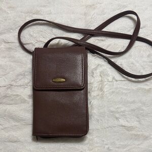 Liz Claiborne Brown Crossbody Bag